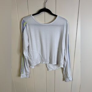 Splendid Long Sleeve Crop Top M